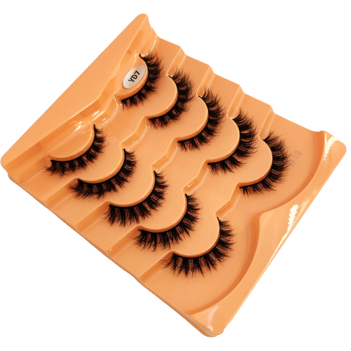 Eyelash Extension Volume Cat Eye - 5 pairs Mink Lashes Fluffy Cat