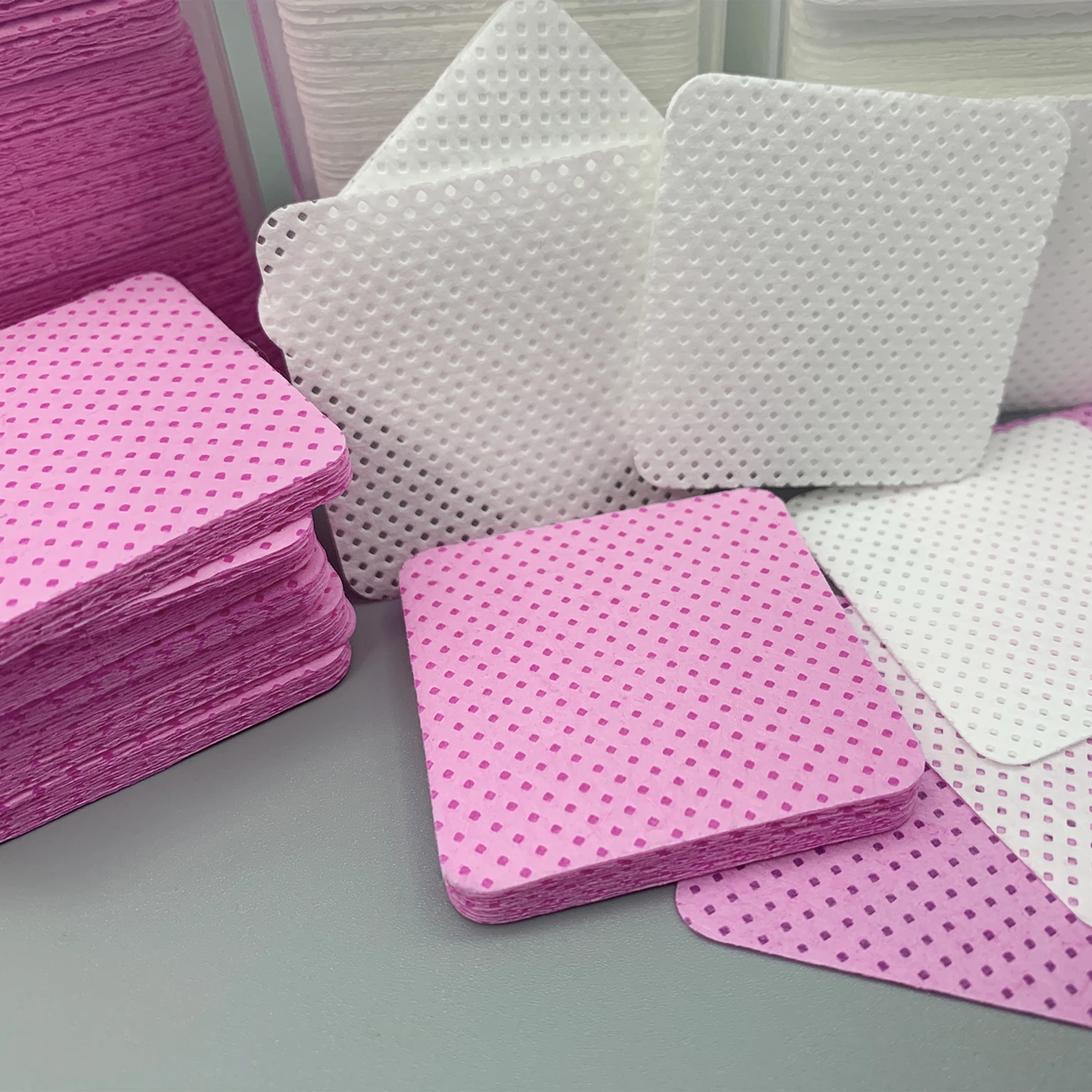 Eyelash Extension For Beginners - 100/300pcs Wipes Paper Cotton Eyelash Glue