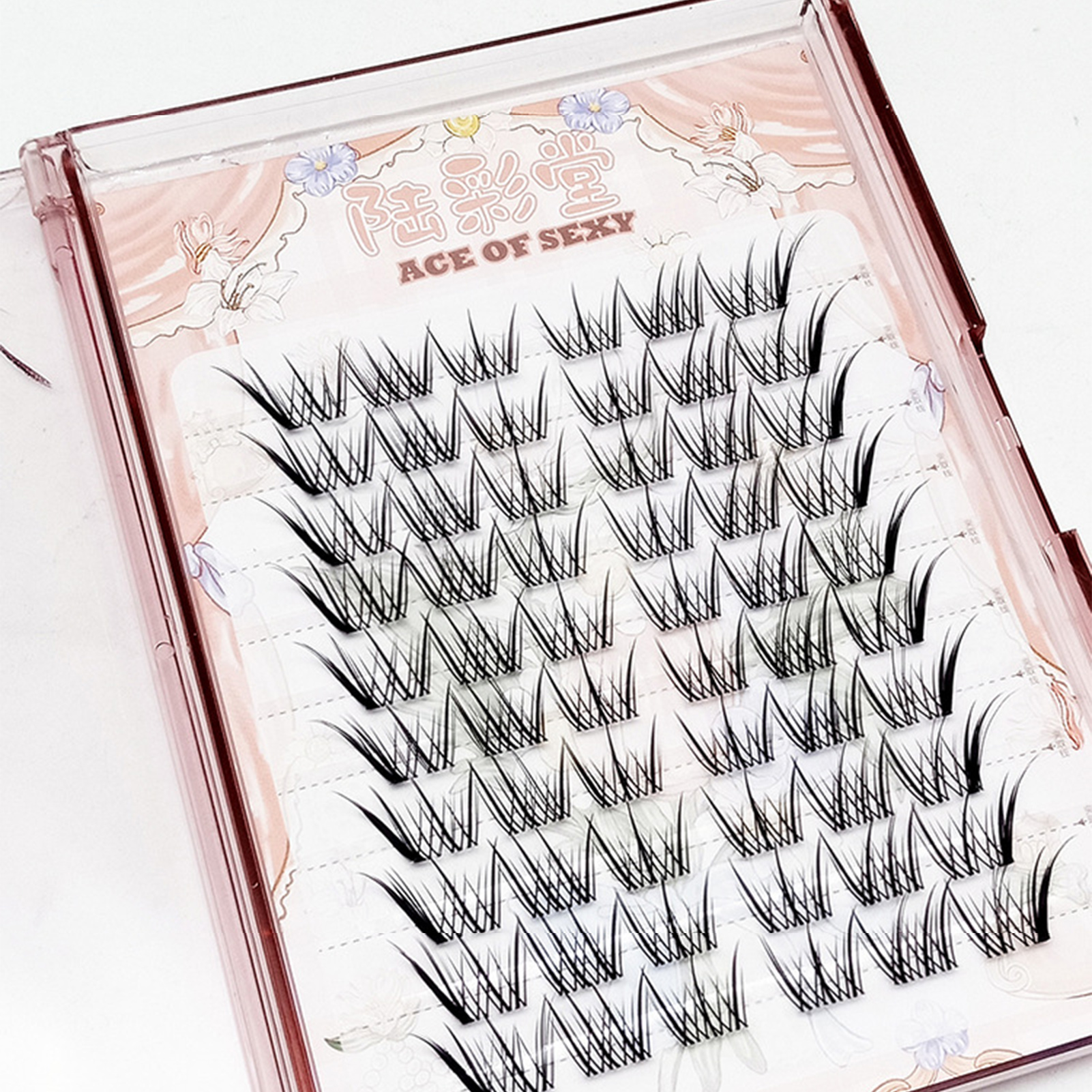 Eyelash Extension Volume Cat Eye - Fox-eye Fairy False Eyelashes cat eye
