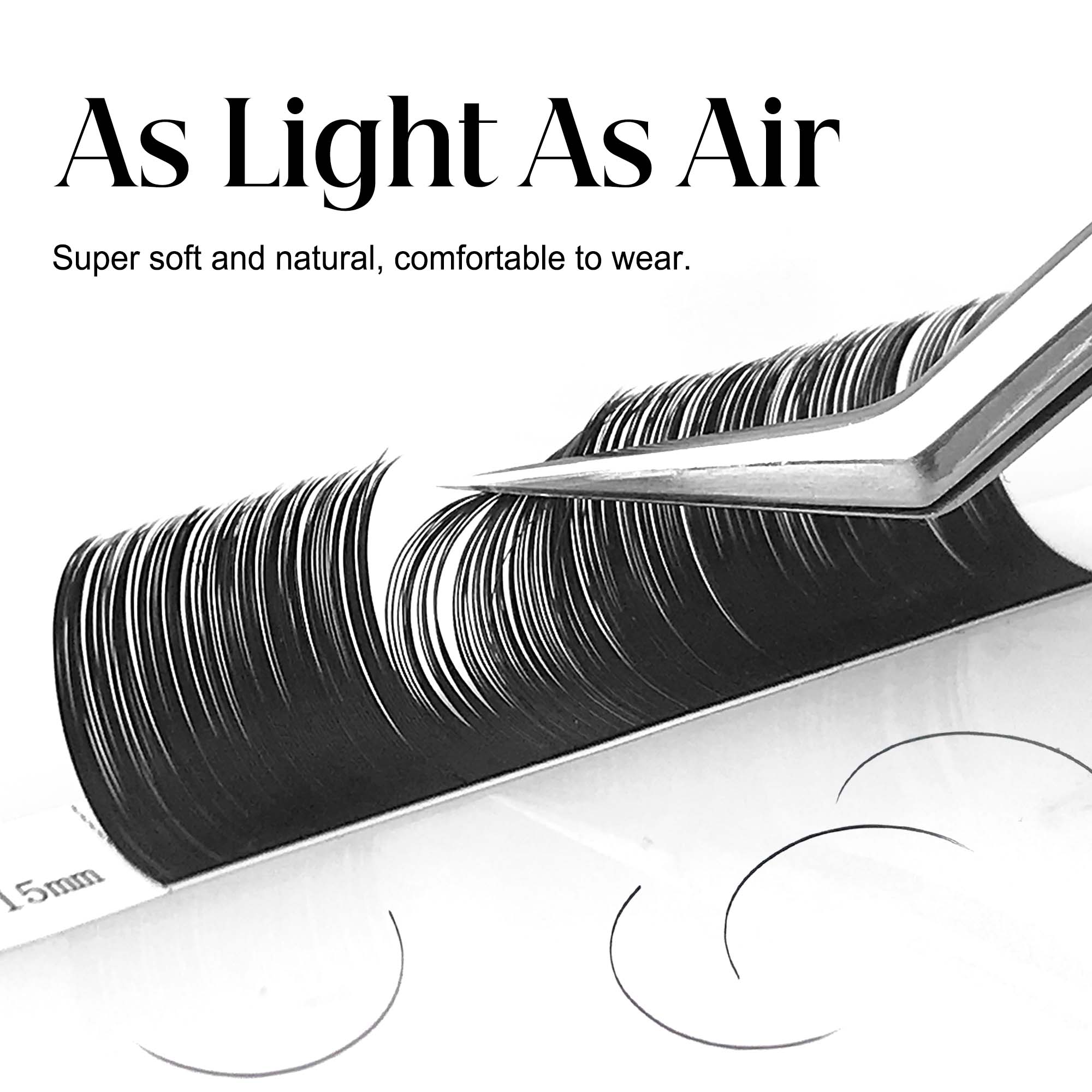 Matte Gray Black Split Tips Li - Eyelash Extension Supernatural avaliação e preço