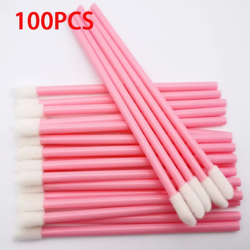 Disposable Lip Brush 100Pcs Ey - Eyelash Extension For Beginners avaliação e preço