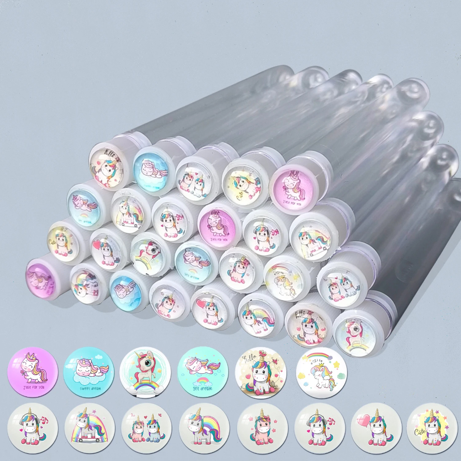 50pcs Reusable Unicorn Eyebrow - Eyelash Extension For Beginners avaliação e preço