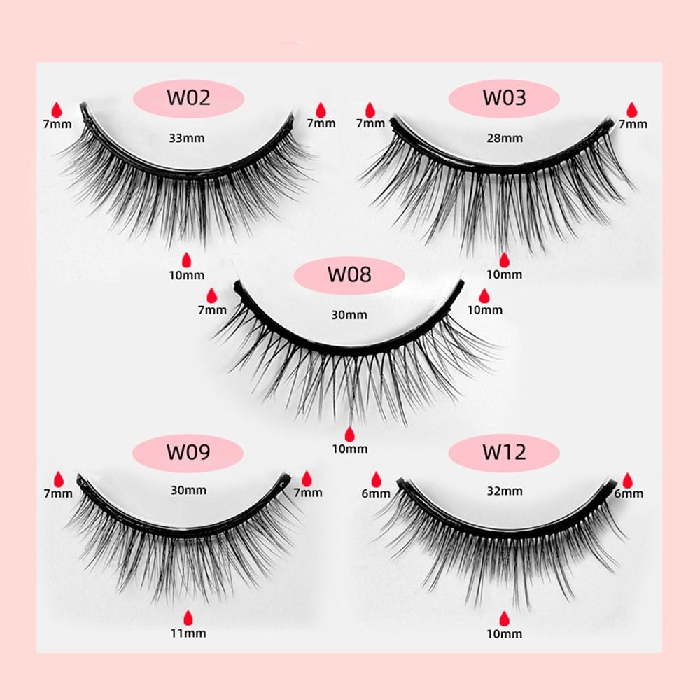 3 Pairs Reusable Fake Eyelashe - Eyelash Extension Supernatural avaliação e preço