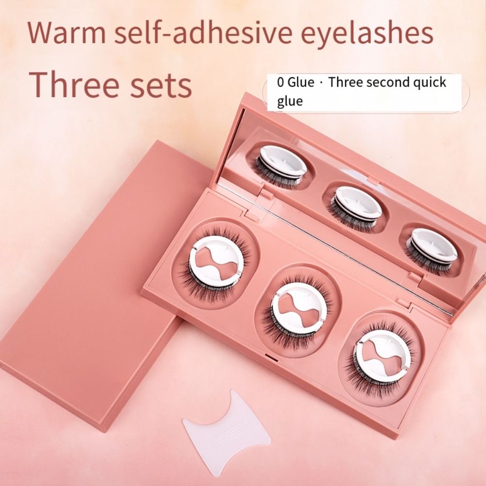 3 Pairs Reusable Fake Eyelashe - Eyelash Extension Supernatural avaliação e preço