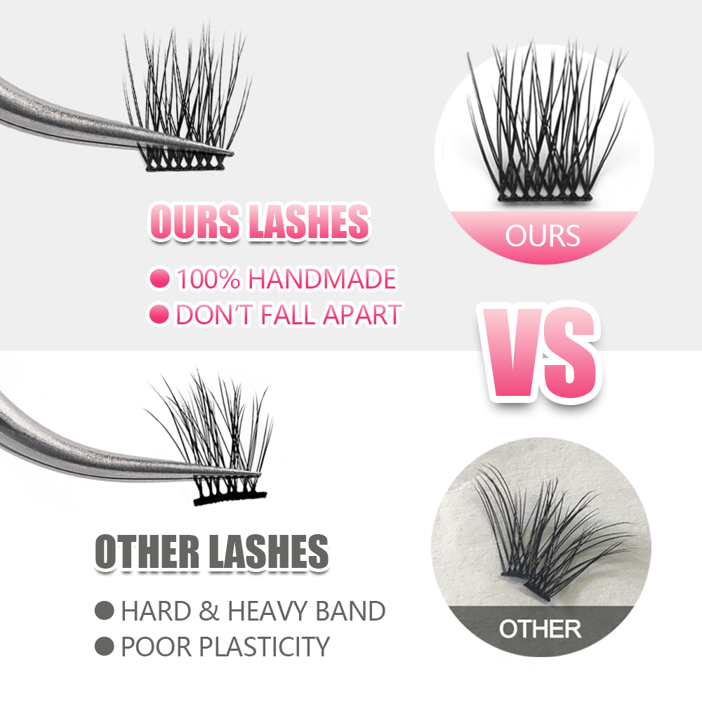 MASSCAKU Lash Clusters DIY Eye - Eyelash Extension Supernatural avaliação e preço