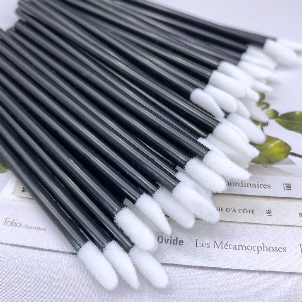 100Pcs Disposable Lip Brush Ey - Eyelash Extension For Beginners avaliação e preço
