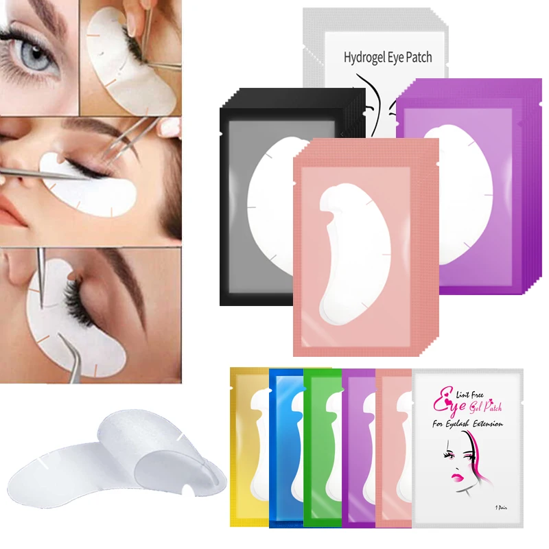 50/100PCS U Shape Eyelash Pads - Eyelash Extension Glasses avaliação e preço