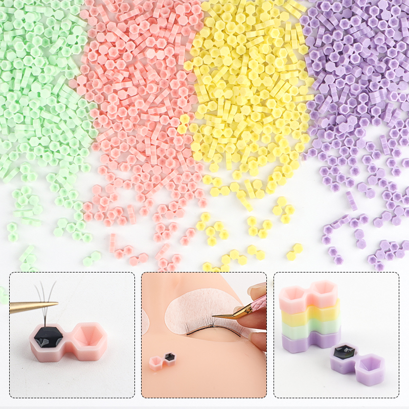 100pcs Disposable Eyelash Glue - Eyelash Extension London avaliação e preço