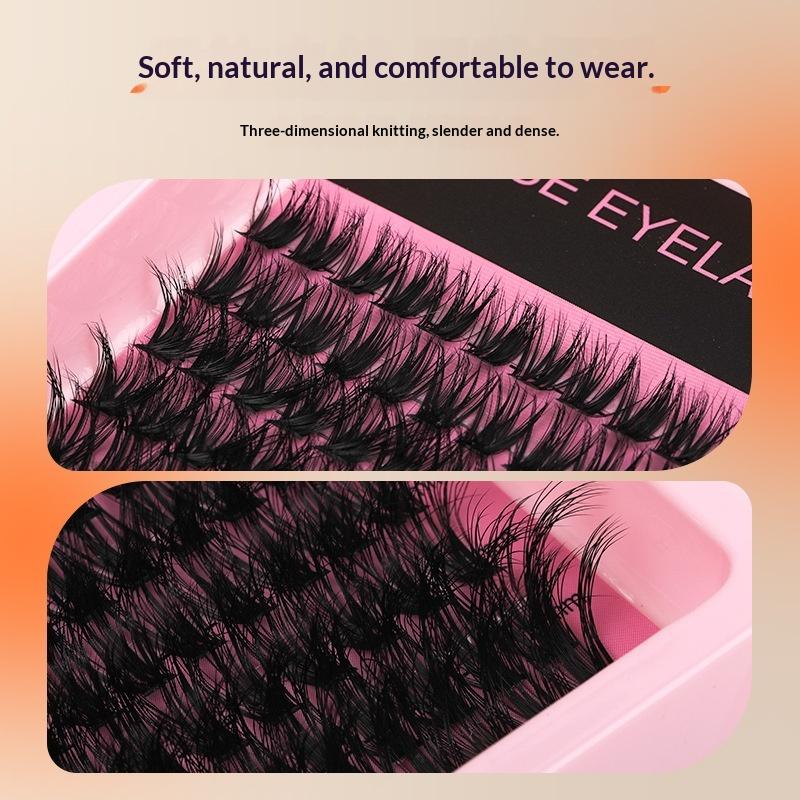 10Row 140 Clusters Fluffy Thic - Eyelash Extension For Beginners avaliação e preço