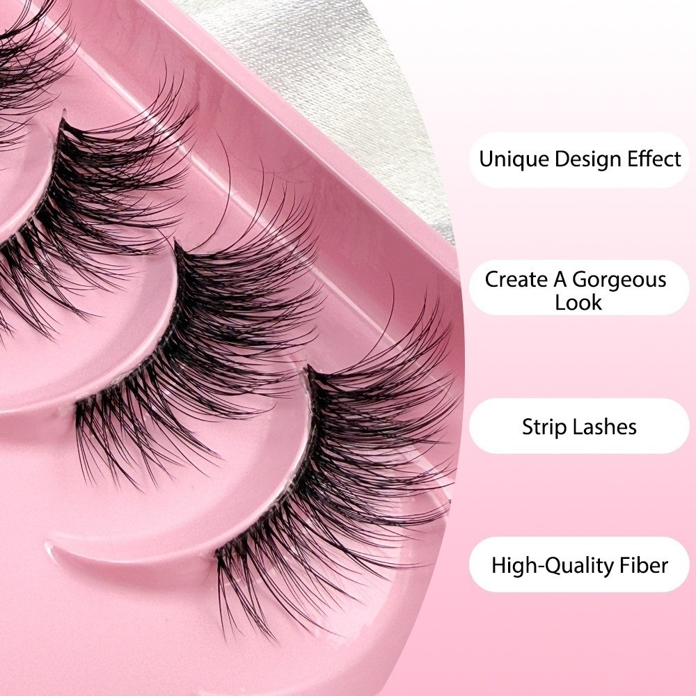10Pairs New 3D Dramatic False  - Eyelash Extension Volume Cat Eye avaliação e preço