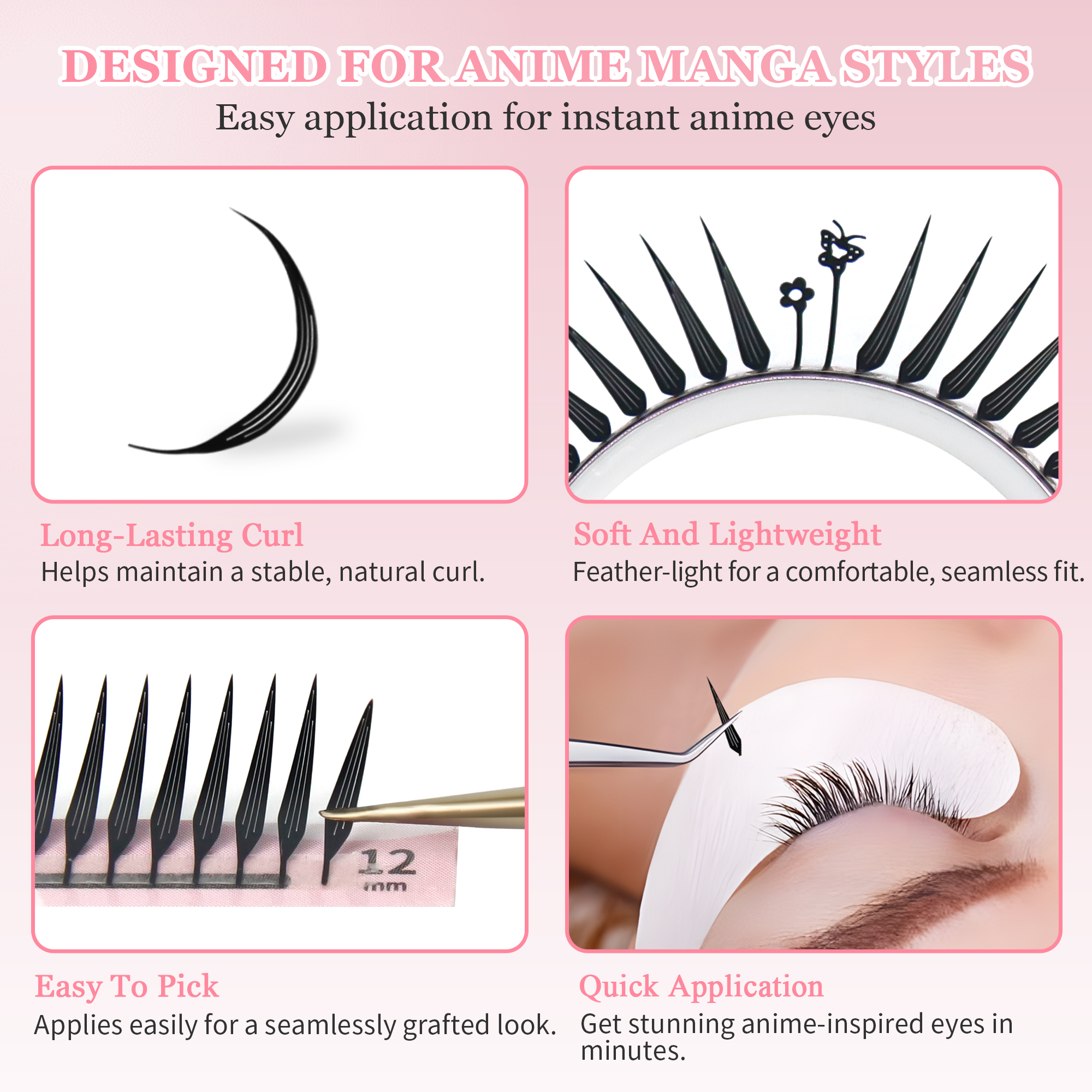 GLAMLASH Comic Spire Eyelash E - Eyelash Extension Supernatural avaliação e preço