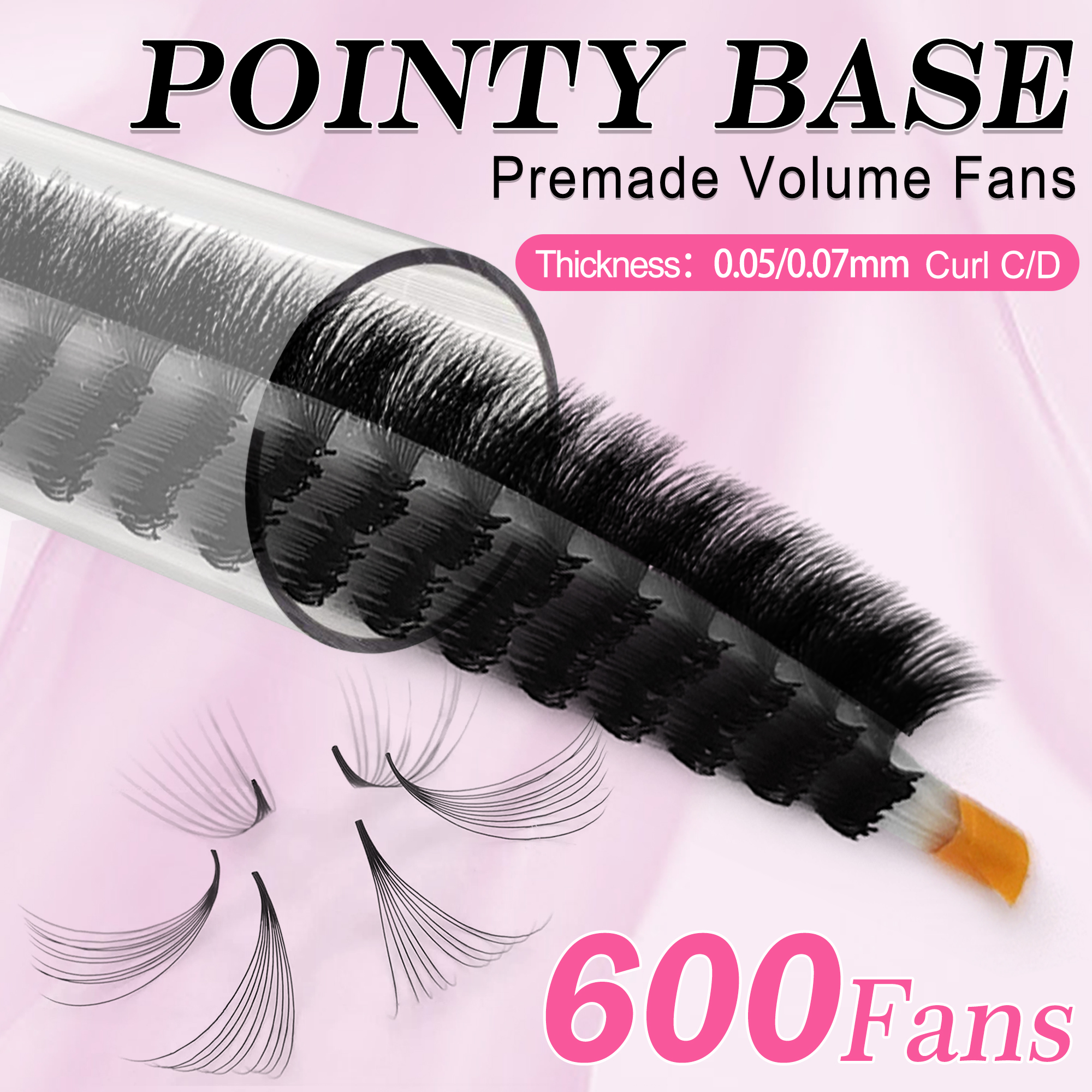 CoMango 600Fans Premade Volume - Eyelash Extension Volume Cat Eye avaliação e preço