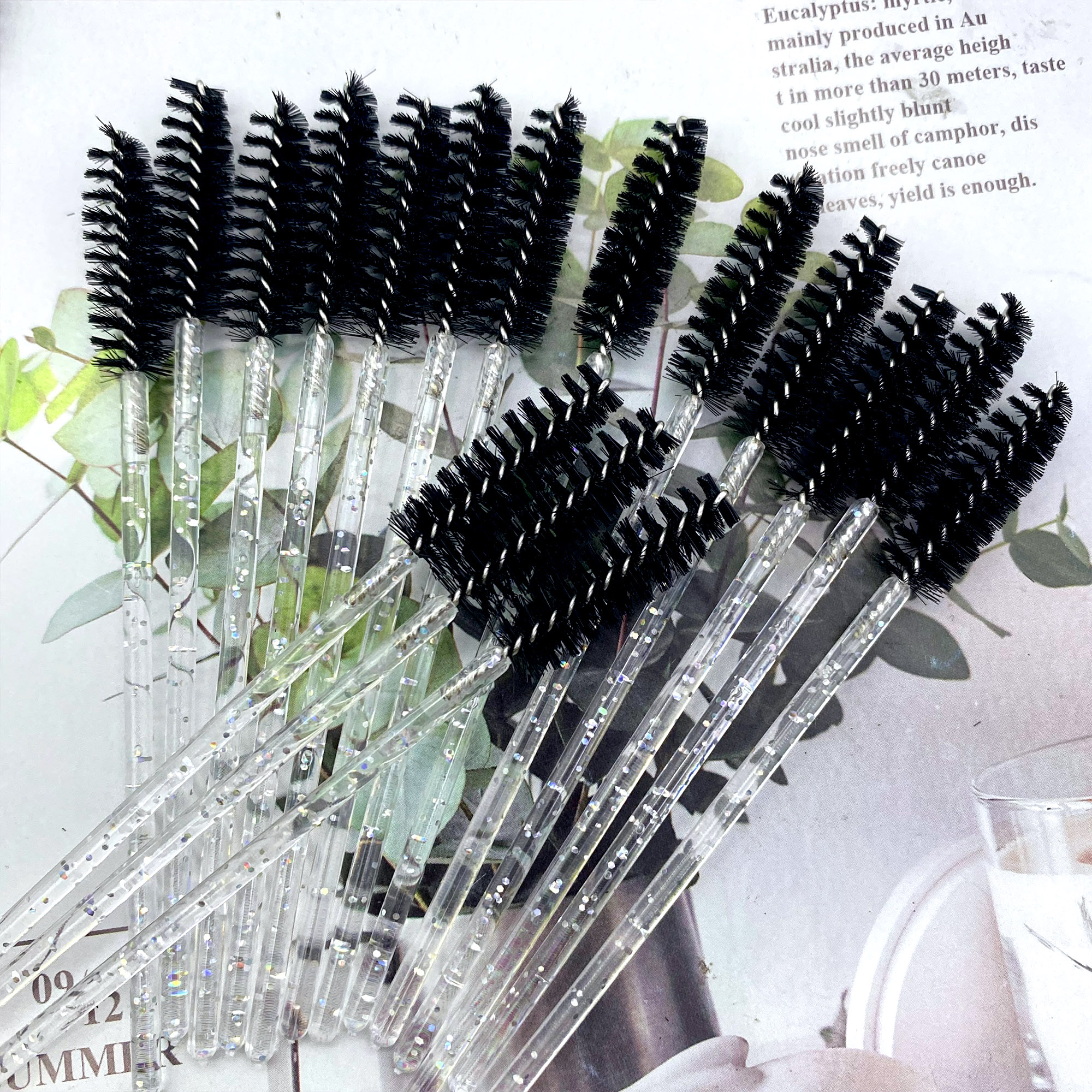 500PCS Eyelashes Brushes Set W - Eyelash Extension For Beginners avaliação e preço