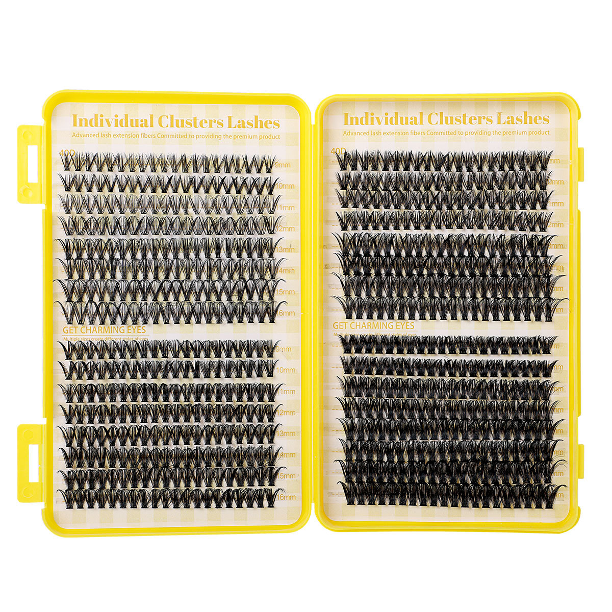 DIY False Eyelashes 32 Rows D- - Eyelash Extension Options avaliação e preço