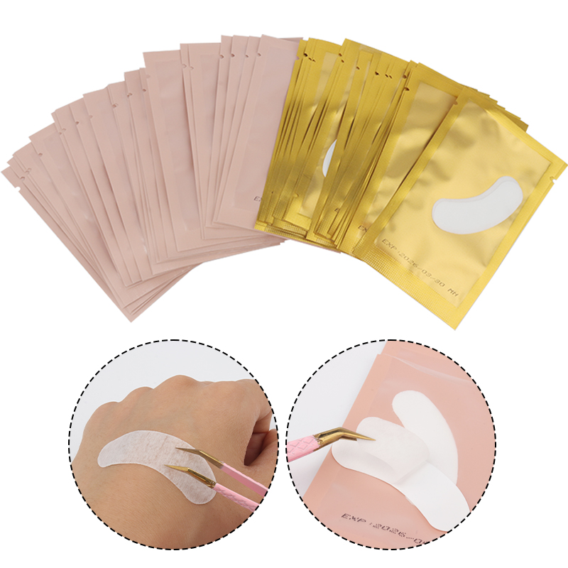 50 Pairs Eye Patches Under Eye - Eyelash Extension Glasses avaliação e preço