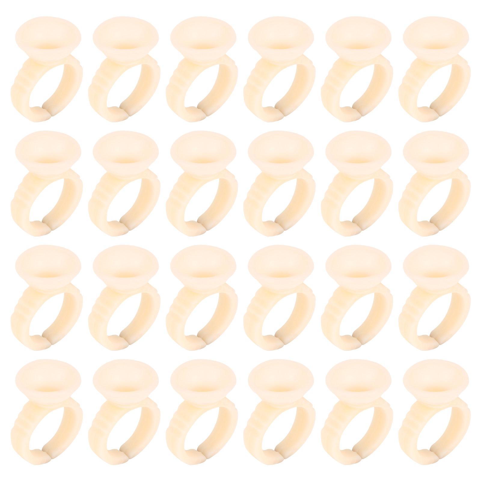 200Pcs Eyelash Glue Rings Volu - Eyelash Extension Process avaliação e preço