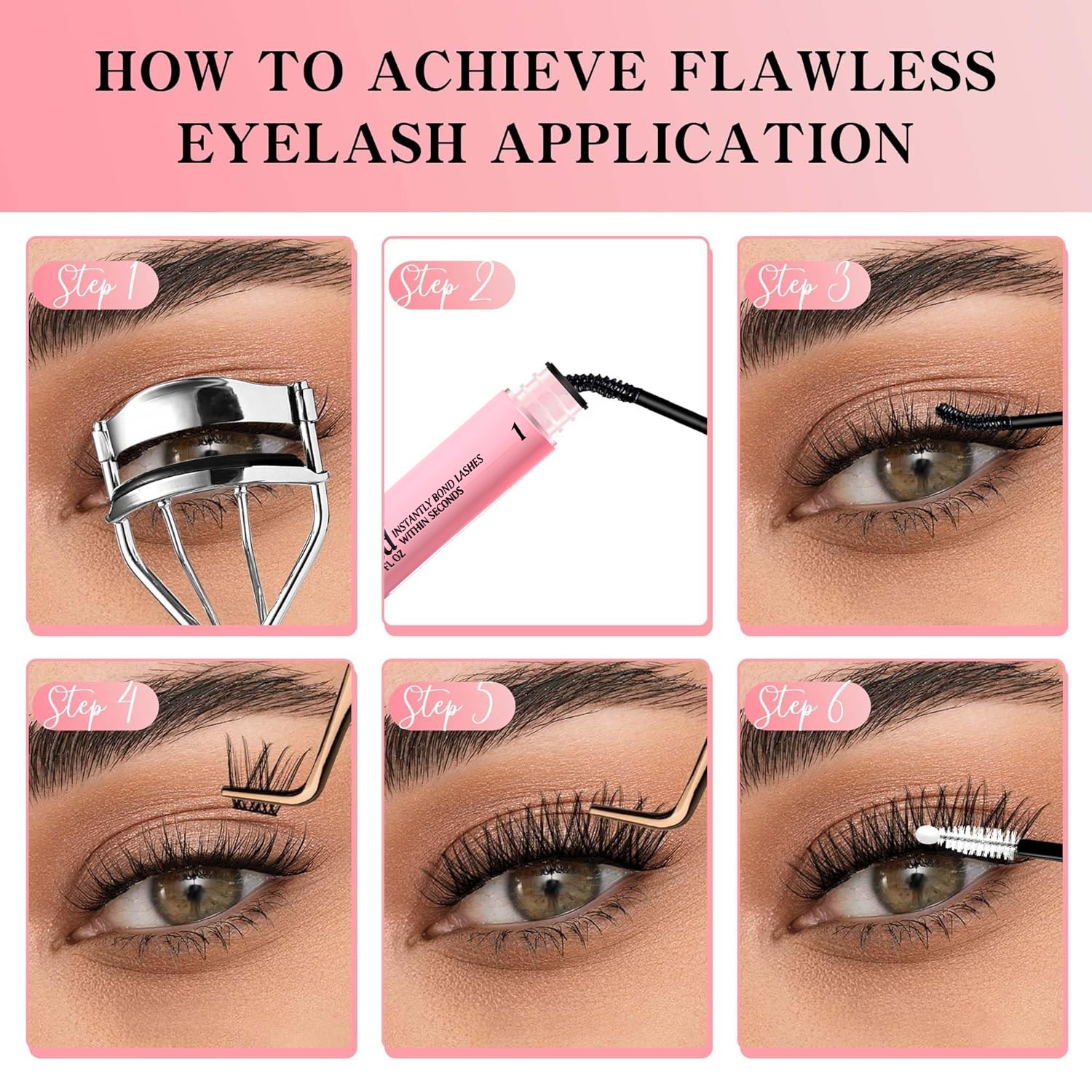 Eyelash Glue Kit 2026 NEW Bond - Eyelash Extension Remover At Home avaliação e preço