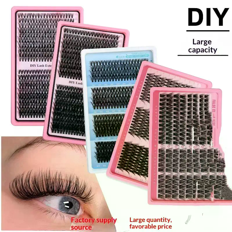 176/300/320/400Pcs Fluffy Eyel - Eyelash Extension For Beginners avaliação e preço