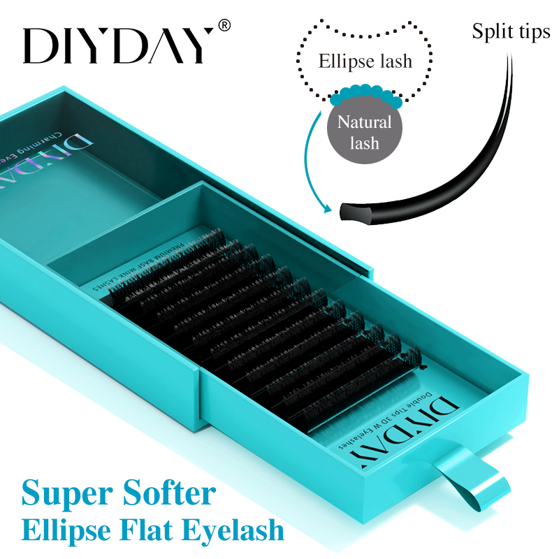 DIYDAY Ellipse Flat Eyelash Ex - Eyelash Extension Supernatural avaliação e preço