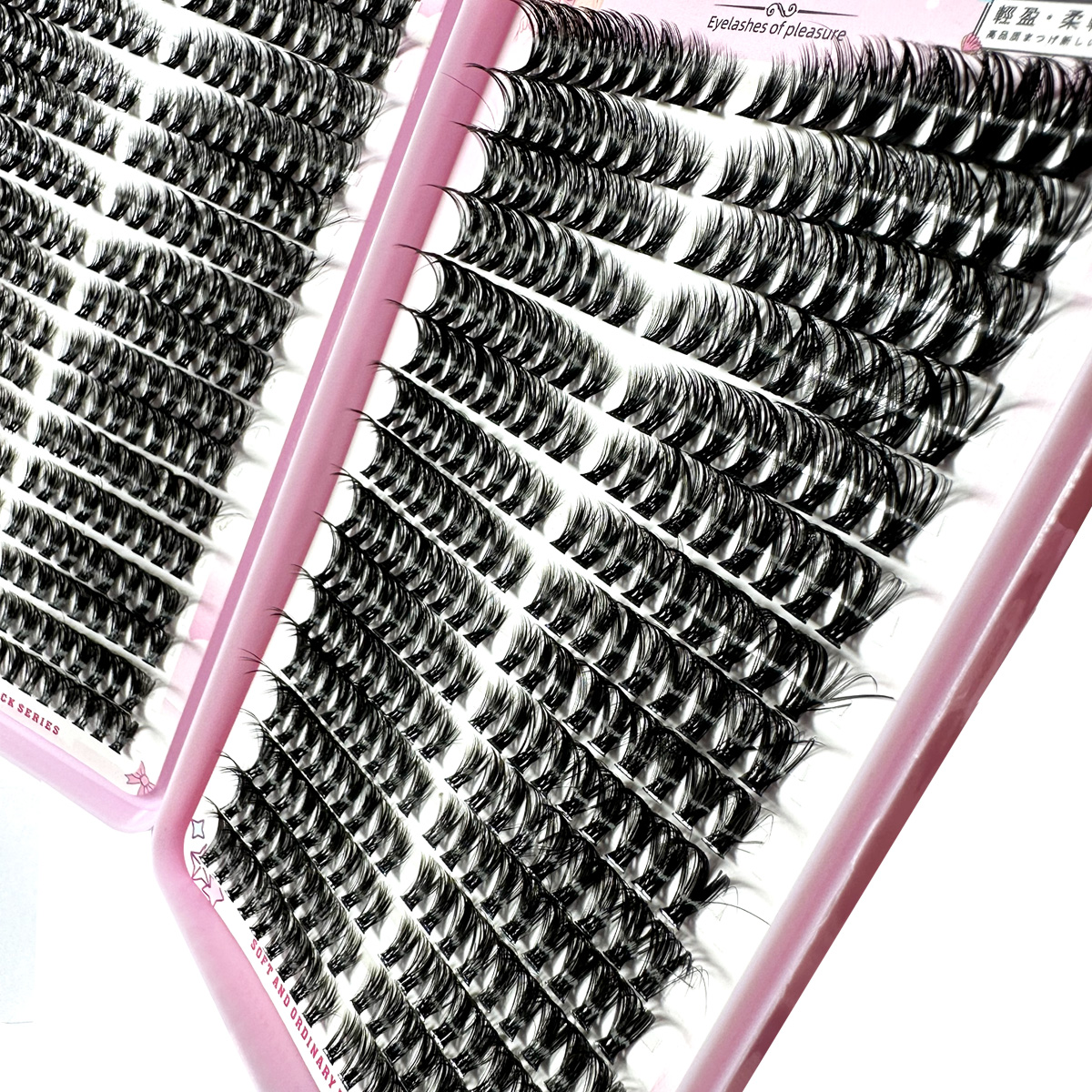 10/32Rows Fluffy Lash Clusters - Eyelash Extension Volume Cat Eye avaliação e preço