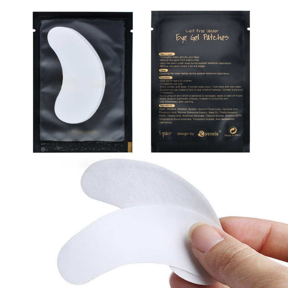100Pairs Lint Free Under Eye G - Eyelash Extension Glasses avaliação e preço