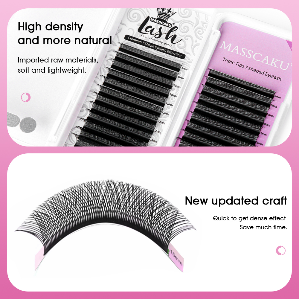 MASSCAKU Hand Woven YY Design  - Eyelash Extension Supernatural avaliação e preço