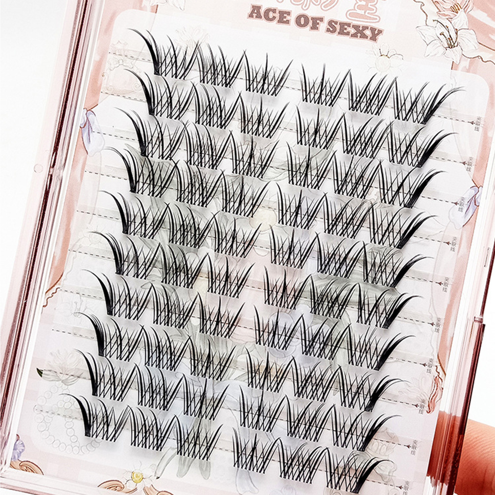 Fox-eye Fairy False Eyelashes  - Eyelash Extension Volume Cat Eye avaliação e preço