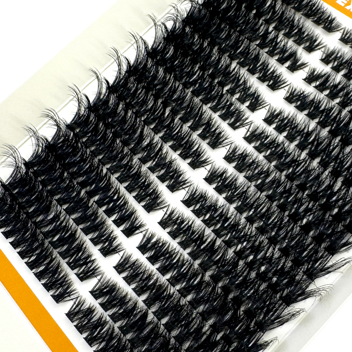 14Rows 80D Fluffy Lash Cluster - Eyelash Extension Volume Cat Eye avaliação e preço