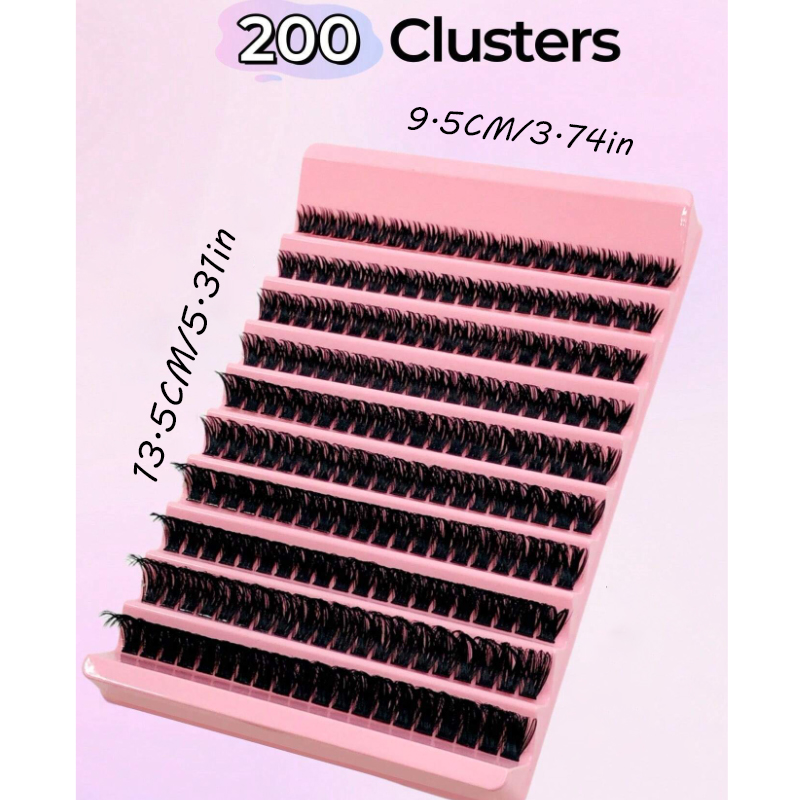 200PCS DIY Eyelash Extensions  - Eyelash Extension Supernatural avaliação e preço