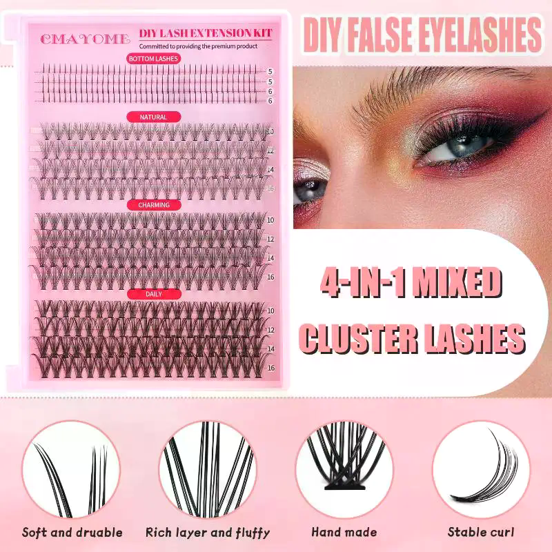 Lash Extension Kit Cluster Eye - Eyelash Extension Remover At Home avaliação e preço