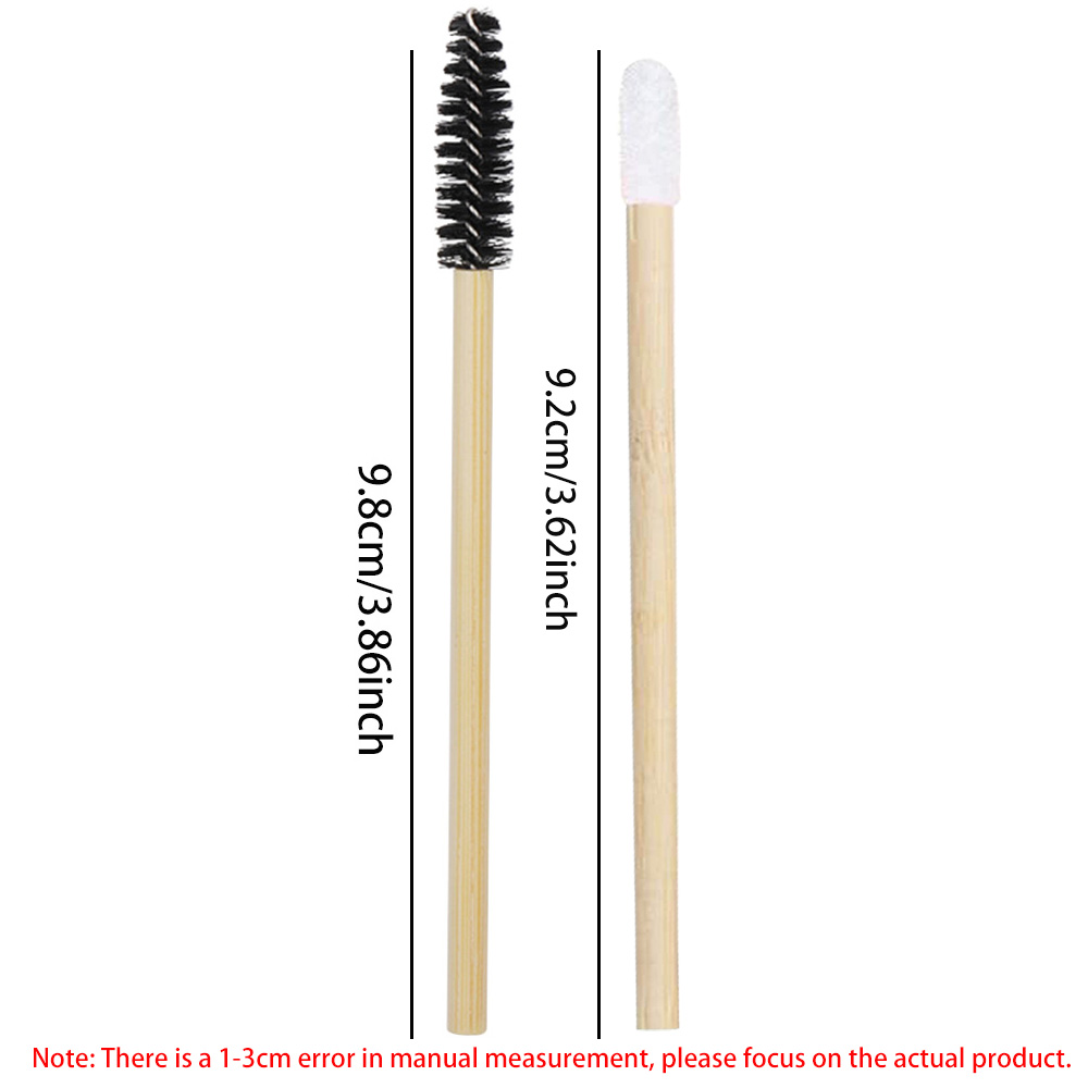 50/100pcs Lip Brushes Kits Bam - Eyelash Extension For Beginners avaliação e preço
