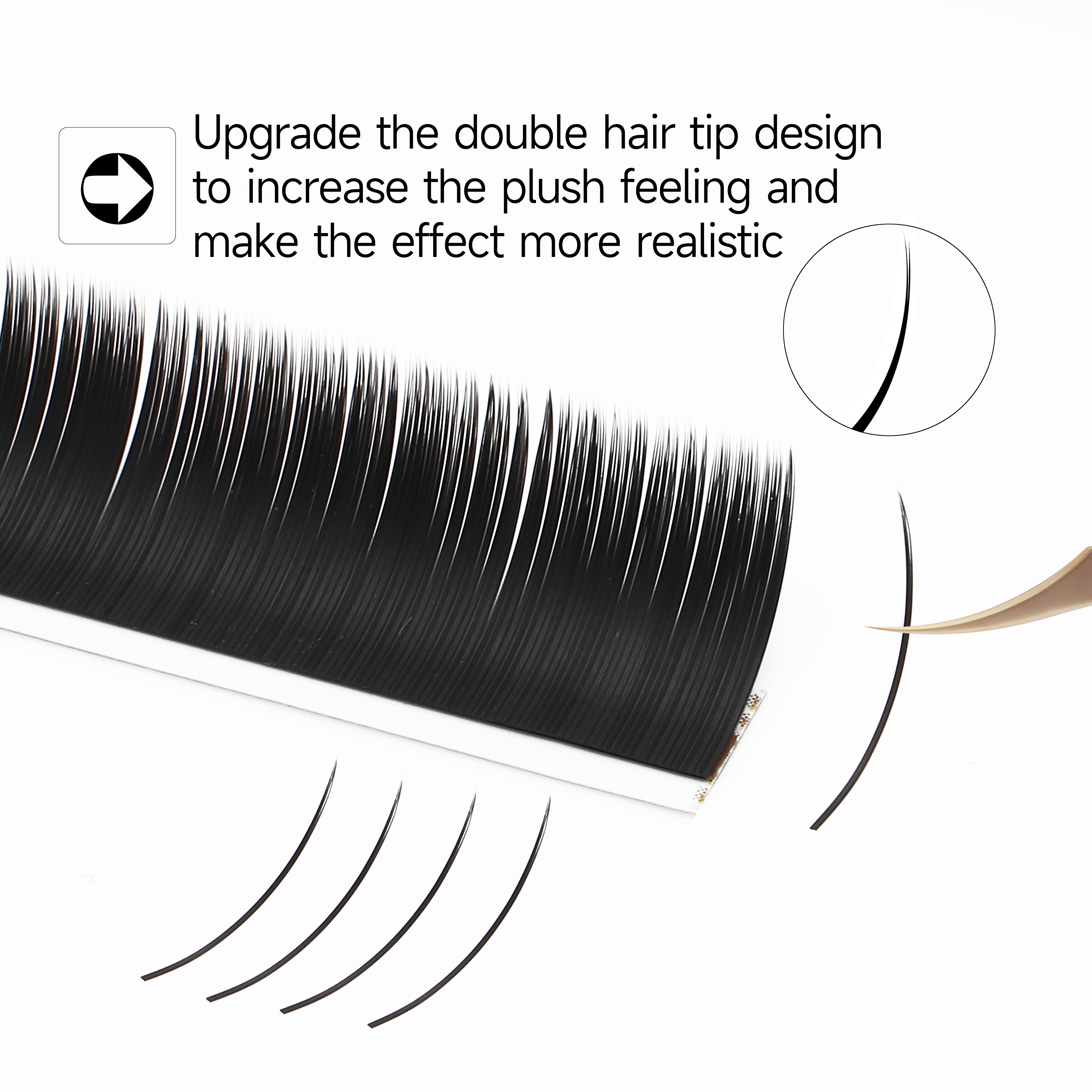 XIUSUZAKI Flat Ellipse Eyelash - Eyelash Extension Supernatural avaliação e preço