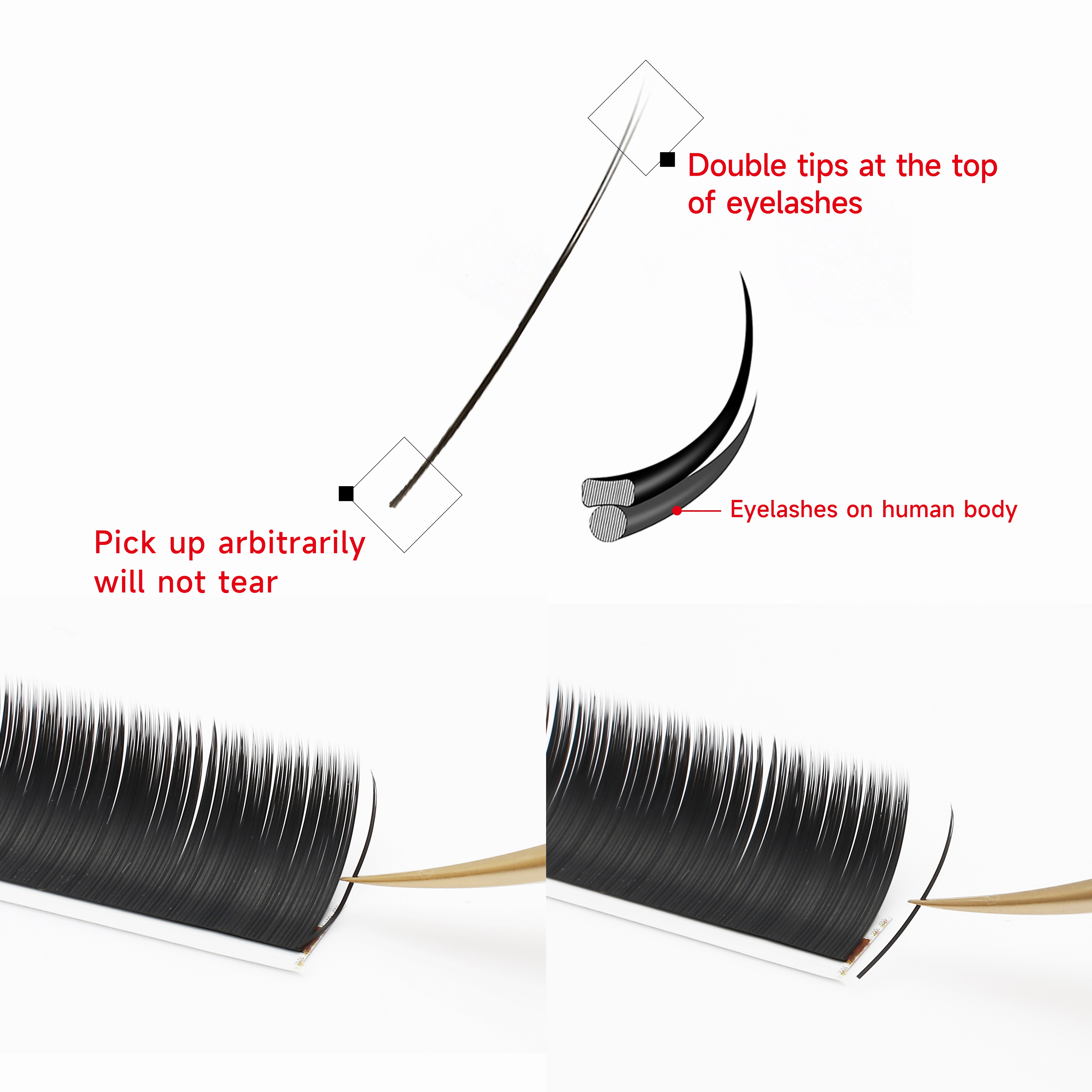 XIUSUZAKI Flat Ellipse Eyelash - Eyelash Extension Supernatural avaliação e preço