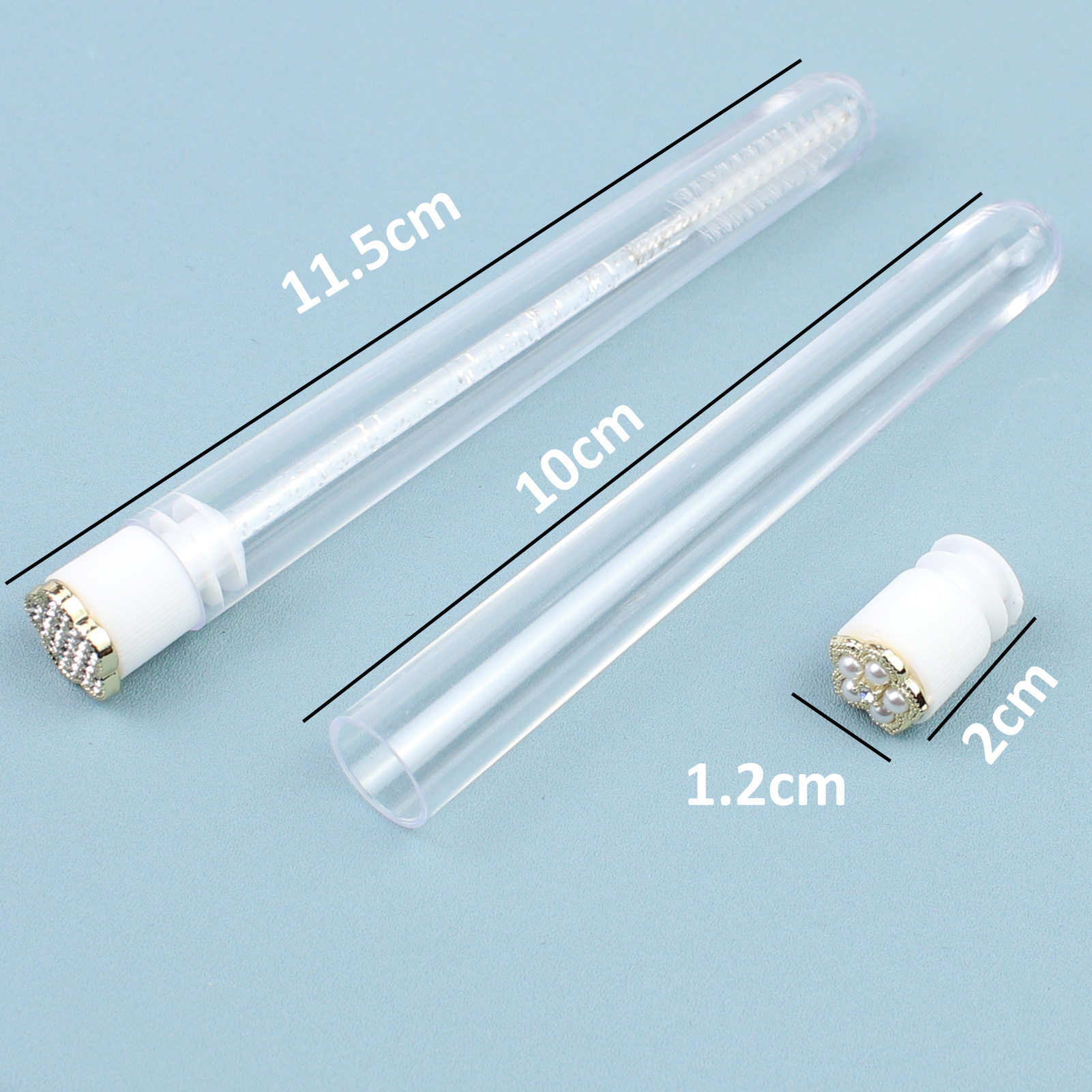 Mascara Wands Tube 30pcs Reusa - Eyelash Extension For Beginners avaliação e preço