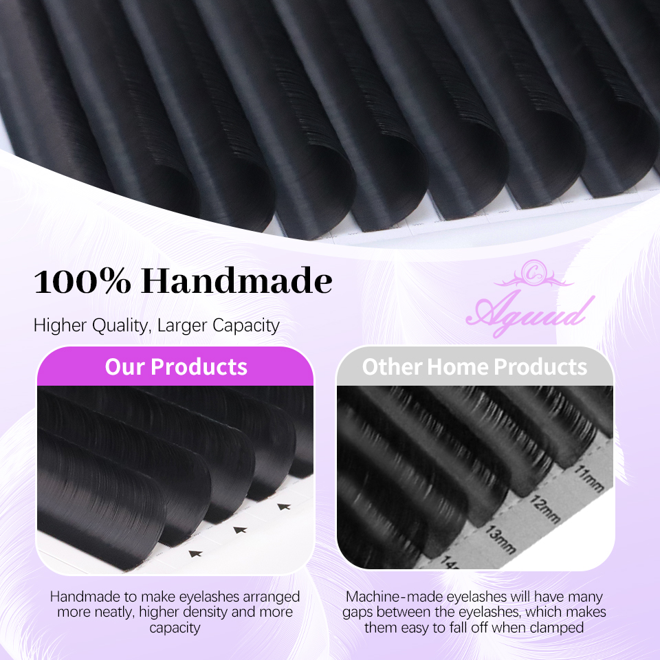 AGUUD 5 trays/lot NEW Super Ma - Eyelash Extension Supernatural avaliação e preço