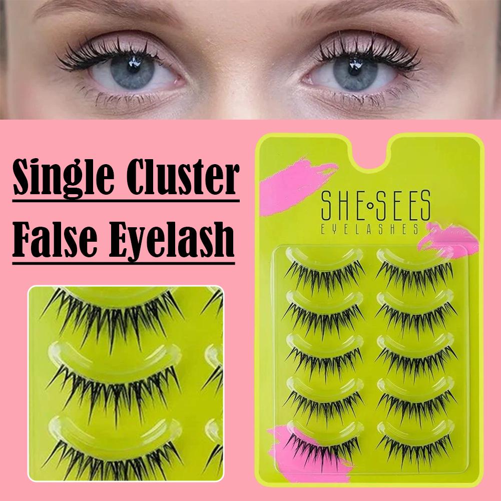 Natural Cluster False Eyelashe - Eyelash Extension Volume Cat Eye avaliação e preço
