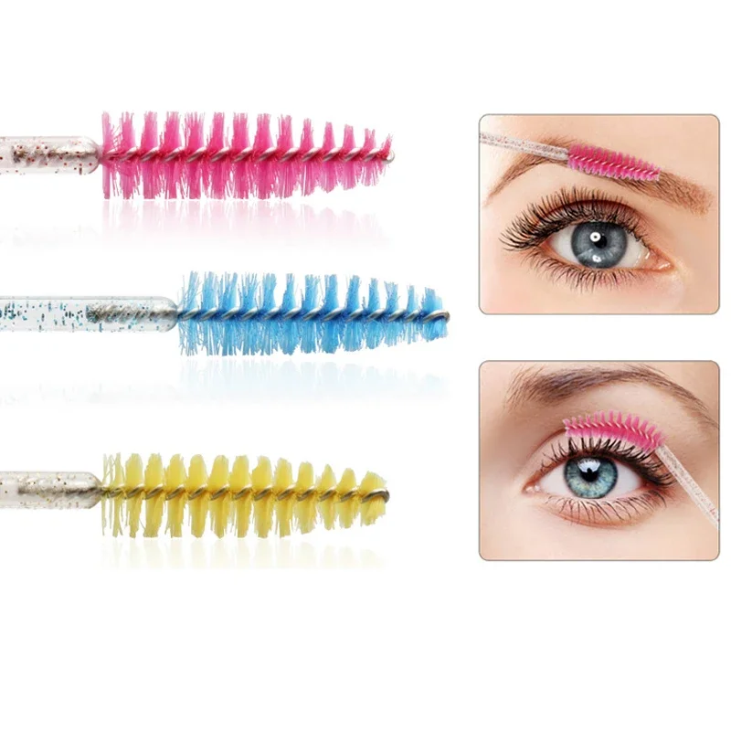 Wholesale 100PCS Mascara Spool - Eyelash Extension For Beginners avaliação e preço