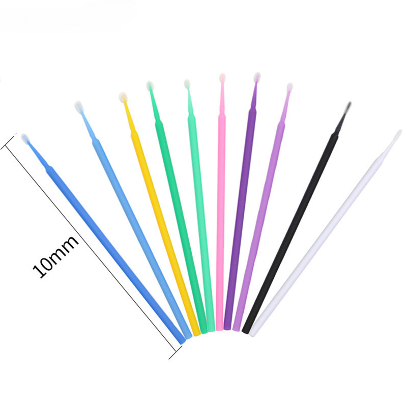 100Pcs Eyelash Cleaning Brush  - Eyelash Extension For Beginners avaliação e preço