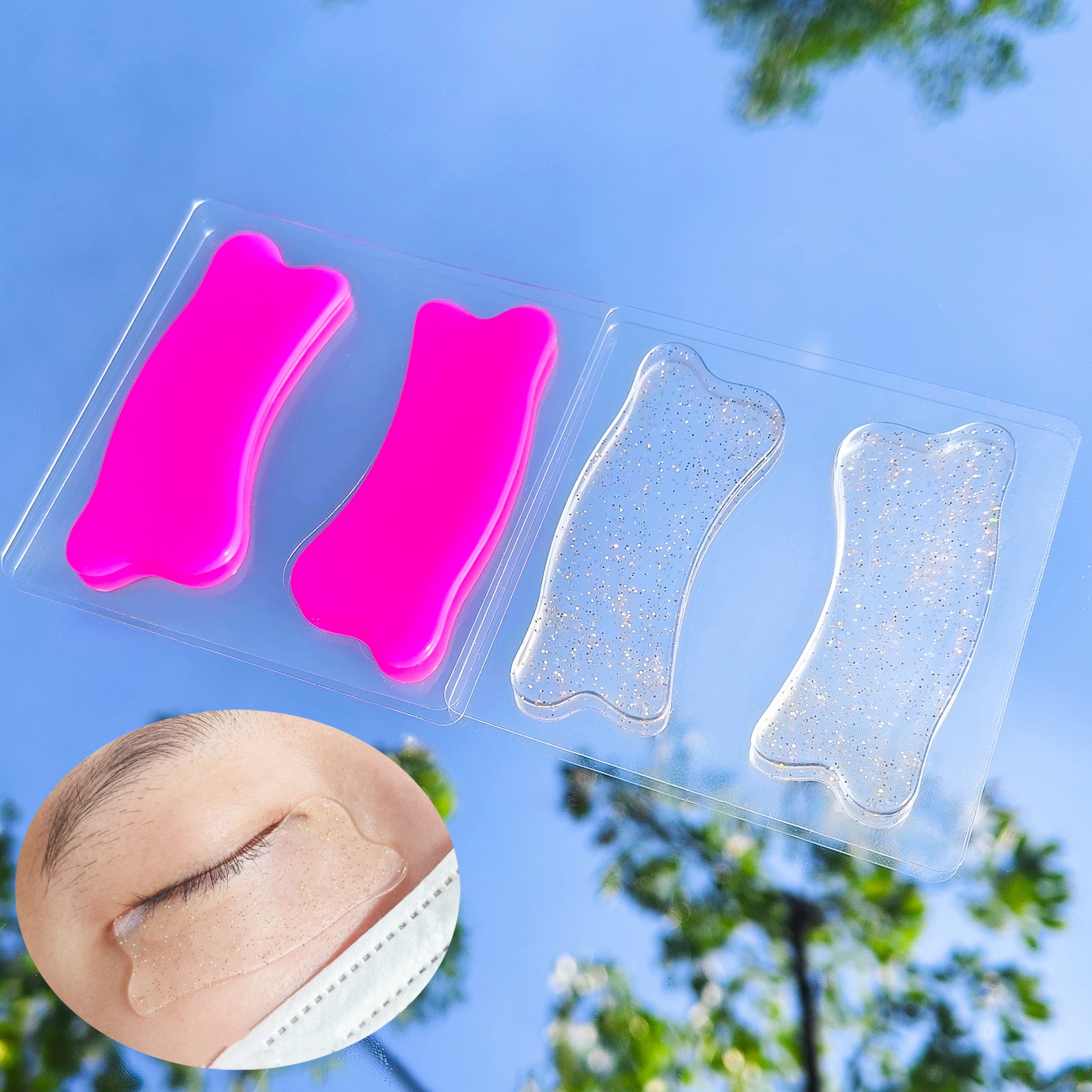Libeauty New Bear Shape Reusab - Eyelash Extension Glasses avaliação e preço